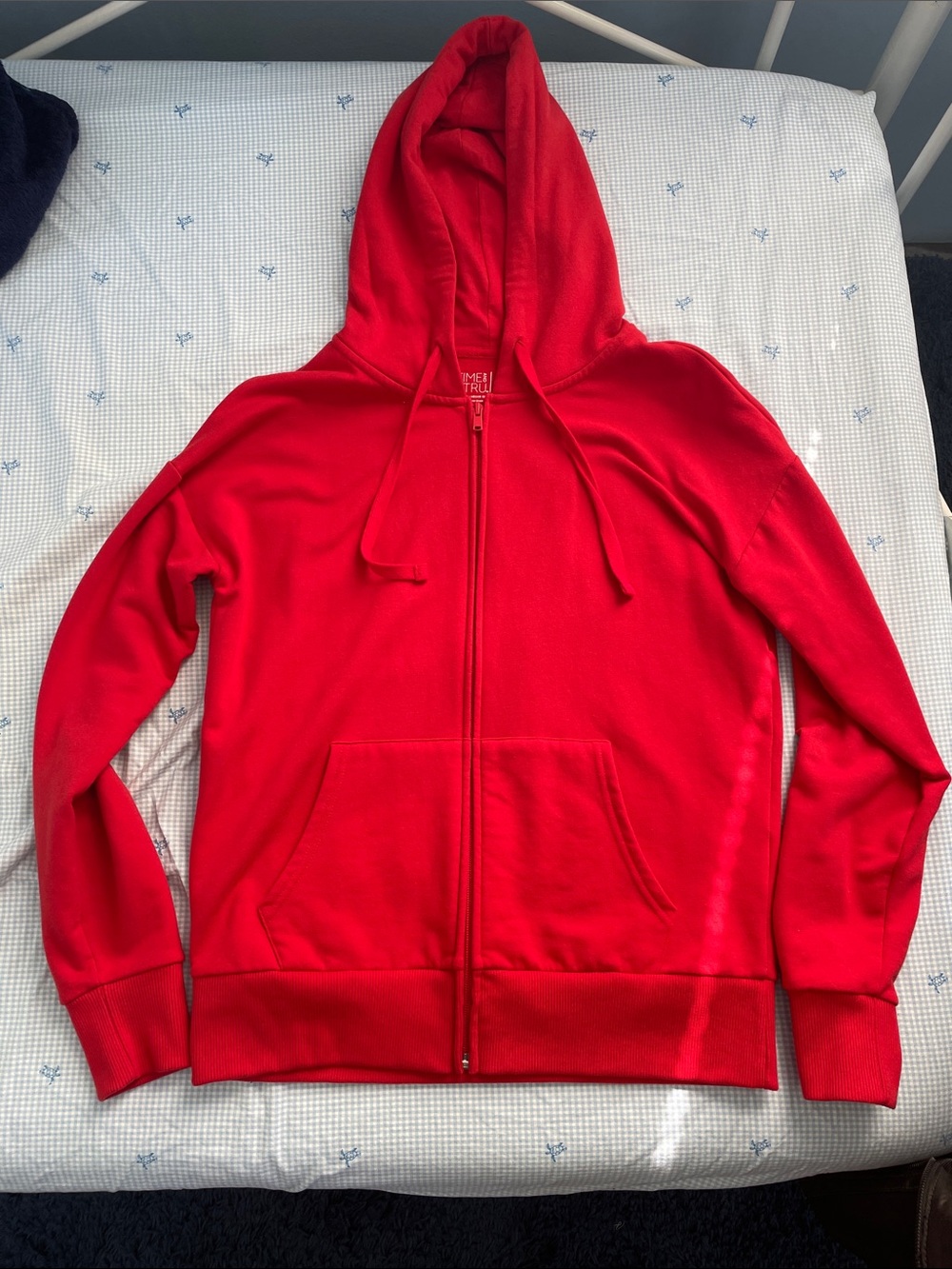 Red Zip Up Hoodie
